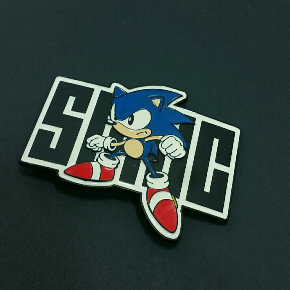 Big Belt Buckle, Sonic Hedgehog Sega Belt Buckle